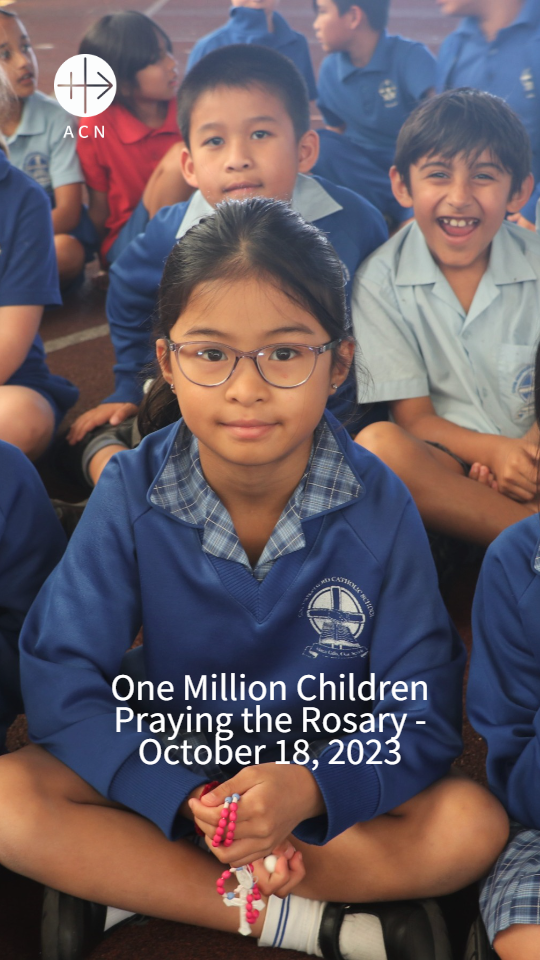 One million children praying the Rosary for world peace! – ACN Canada