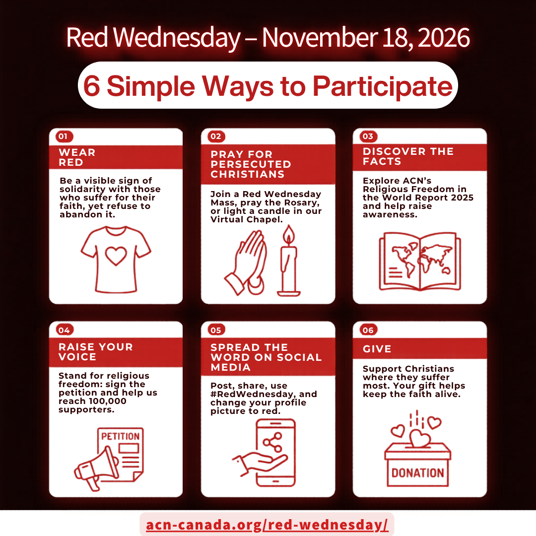6 simple ways to participate in Red Wednesday